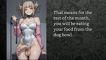 [FayGrey] [Futa stepsister Himiko Toga turns you into her cum guzzling cock sleeve] (Joi Cei AnalDestruction PetPlay IcePlay Humiliation Degradation)