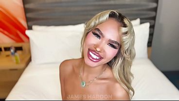 Petite blonde hotel fuck bbc interracial facial