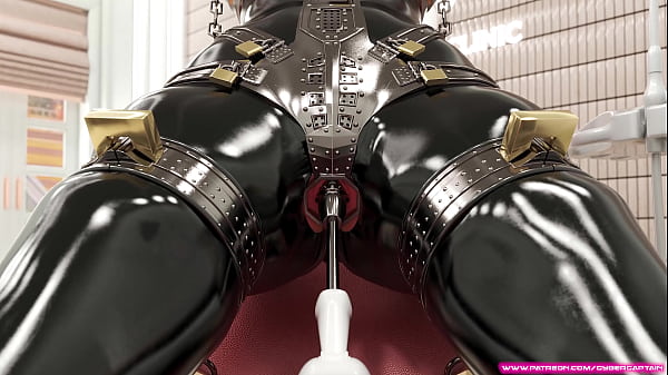 Cute Teen Captured by Dentist – 3D BDSM Fetish Metal Bondage and Latex