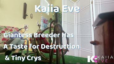 Giantess Breeder Has A Taste for Destruction & Tiny Crys