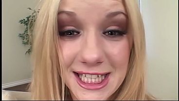 Whore loves getting face fucked & Rough anal sex