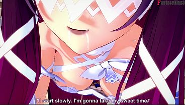 Columbina blowjob | Genshin Impact | Full & Pov version on Sheer & PTRN: Fantasyking3