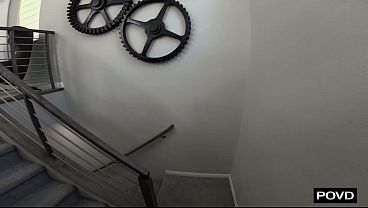 French Maid Uses Her Mouth And Cunt To Clean Up Cock