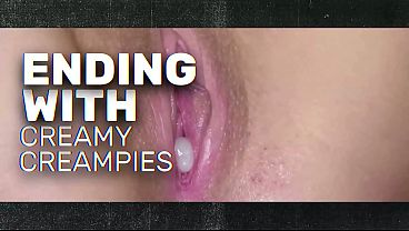 GANGBANG CREAMPIE – Eve Bardot’s First Dripping Creampies