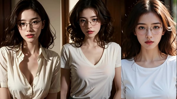 คลิปหลุดไทย สาวแว่นสุดสวยโดนหนุ่มเย็ดหี เสียงได้อารมณ์มาก สร้างโดย AI