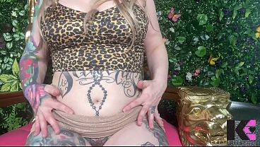 Goddess Bellygasm JOI: Up Close Belly Button Fingering