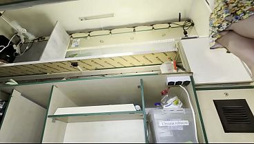 My cute hostess asked me for extra cash so I let her clean my food truck – voyeur upskirt pov