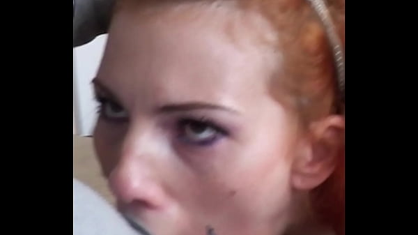 POV: Teaching redhead Karla Rose her REAL purpose. Hair pulled, throat stretched around latex—gag sounds are her love language.