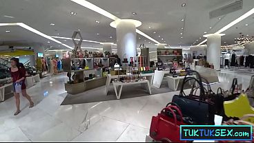 Sexy Thai MILF amateur picked up in a mall for a fuck on video