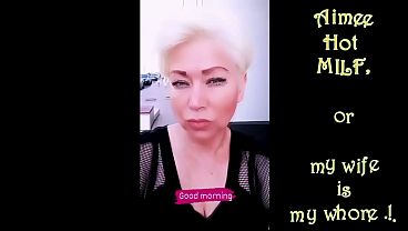 Suck my dick, my sweet bitch, until you suck all my cum!