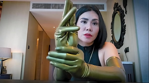 ASMR LATEX GLOVE FETISH