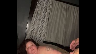 Fucking my cheating supervisor white bbw squirting pussy at her house, her husband is my boss, said she never made a porno video before