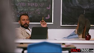 Lesbian couple fucks a teacher and Latina and babe enjoyed hardcore sex