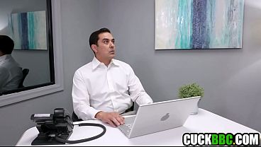 Office Clerk Watching Wife Fuck 2 BBC