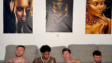 Suraya’s First Gangnbang DVP Interracial