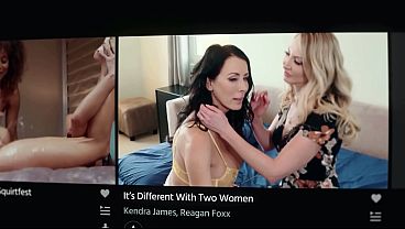 ALL GIRL MASSAGE – Cubbi Thompson Gets Oily Big Tits Massage Turning Into Hot Lesbian Scissoring