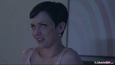 Bffs got horny watching movie sex scene ended up scissoring