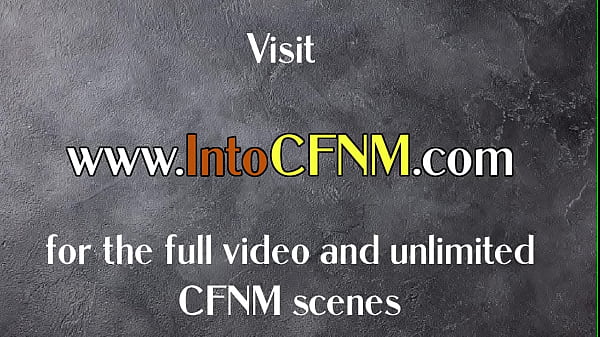 CFNM babe femdoms suck and jerk dude in waiting room