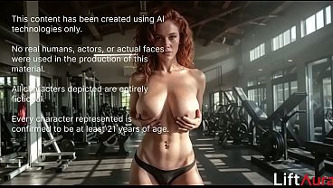 I’m fucking a fit redhead bitch in the gym while she moans and revels in the pleasure[AI]