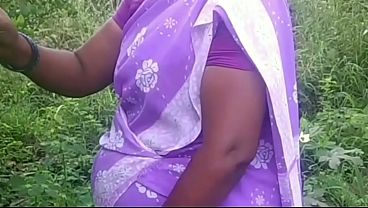 Indian village couple outdoor sex