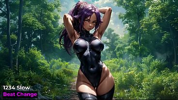 Yoruichi Shihōin (Bleach) JOI Test Challenge – AI Generated