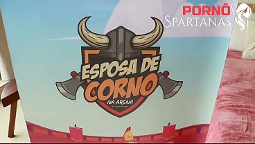 Esposa é Arregaçada e da o Cuzinho na Frente do Corno na Arena Spartanas