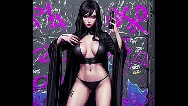 Hornyvanstevie AI – Cyberpunk Cultist JOI