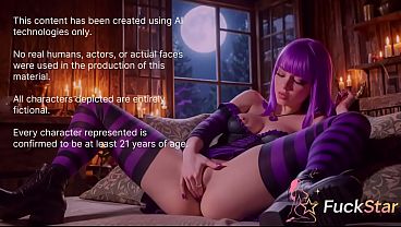 I broke the will of this horny fantasy witch, making her moan from a wild hardcore fuck in both holes [AI]