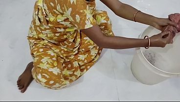 Indian Maid Complains of Back Pain, Owner Massages Her Then Cums on Tits and Mouth