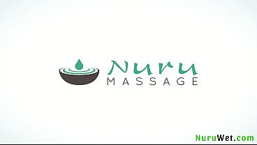 nuruwet.com & Nuru Massage presents: Slippery Sexy Gift – Ameena Green, Nade Nasty