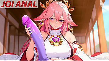 Audio ANAL JOI en español. Yae Miko quiere chupartela mientras se folla tu culo.