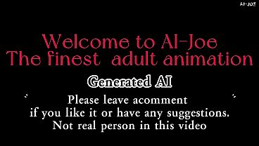 Cuckold Husband Watches Fat Bull Fuck His Blindfolded Red Concubine, E AI-generated