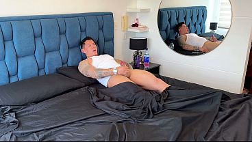 Facefuck! My friend’s girlfriend finds my cock hard and lends me her mouth so I can fuck her until I cum