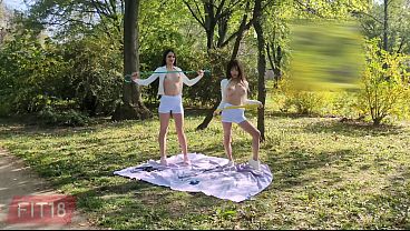Interracial Orgy With Skinny French Amateur and Busty Japanese Newcomer With 2 Guys
