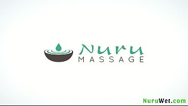 nuruwet.com & Nuru Massage presents: Brad Sterling & XxLayna Marie – Blue Mood Antidote | Nuru Massage HD