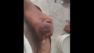 Solo boy zoom camera on his horny cock – dry cock gotten wet