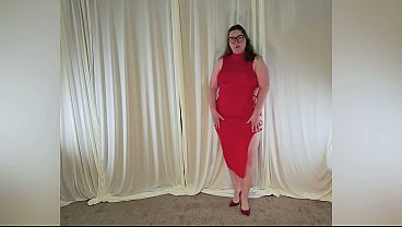 Tall Thick BBW tries on World Cup Outfits