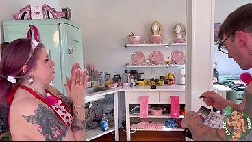 BTS Roommates Kitchen “Creampie My Tight Pussy”