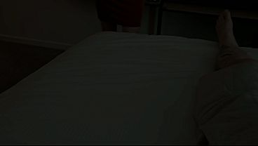 POV MILF SEDUCING MY step DAUGHTER BOYFRIEND AT A HOTEL
