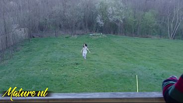 19 Year Old Emily First Gets Fucked By Her Older Neighbor