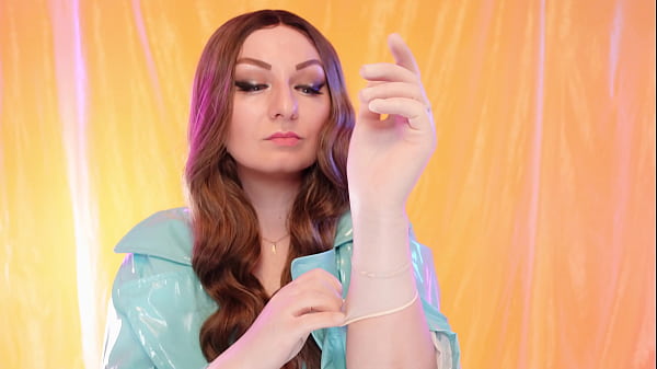 ASMR: surgical latex gloves