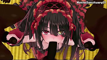 Kurumi Tokisaki BBC Gangbang — Date A Live